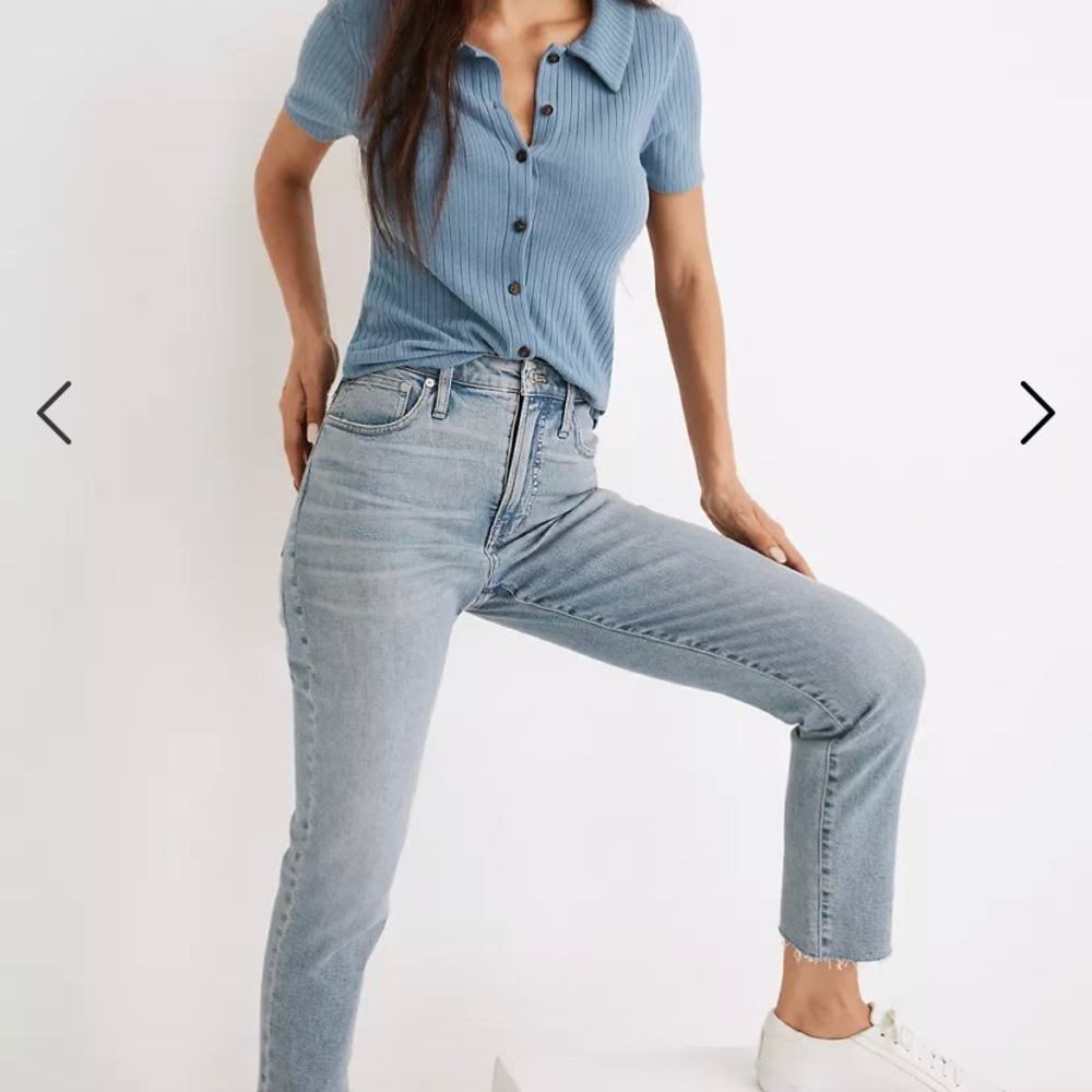 NWT Madewell Curvy Perfect Vintage Jean